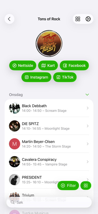FestivalGuide Screenshot 1 of 4