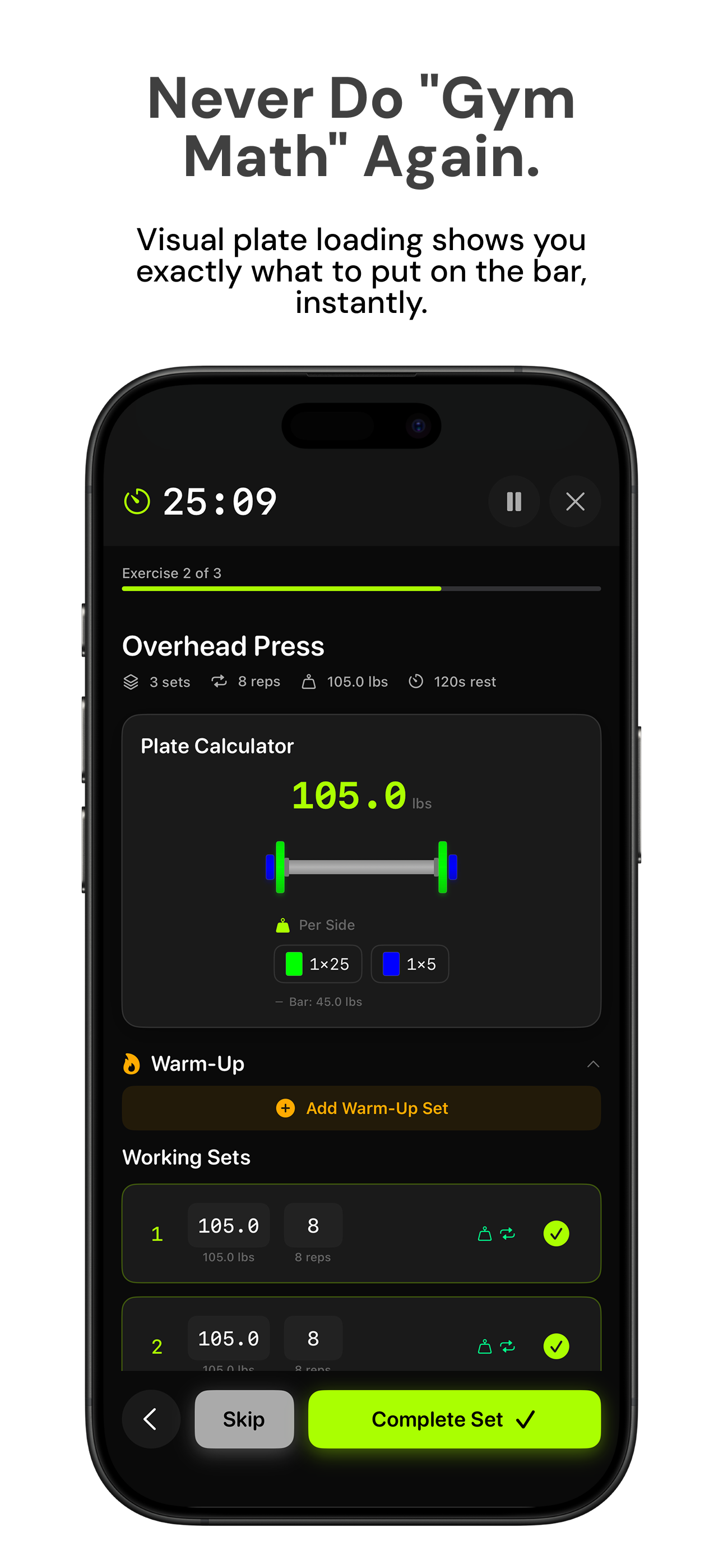 Plates: Gym & Workout Tracker screenshot 9