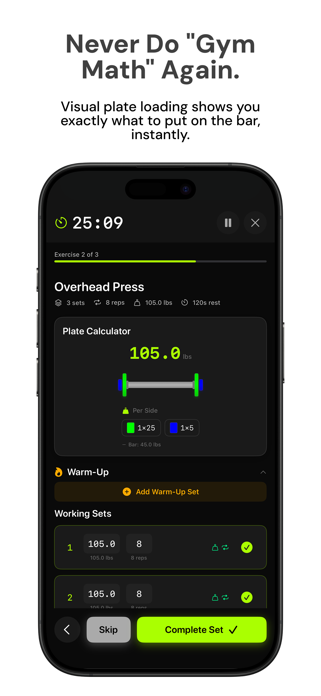 Plates: Gym & Workout Tracker Screenshot 9 of 10