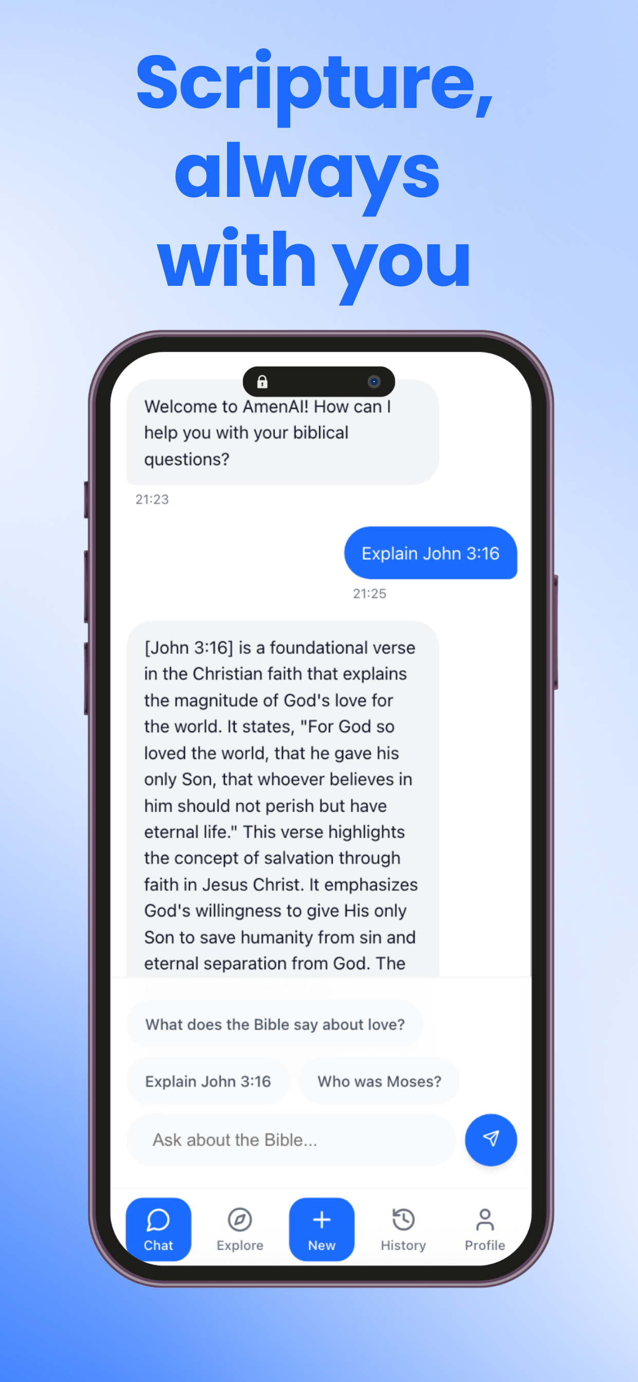 AmenAI - Bible Chat screenshot 4