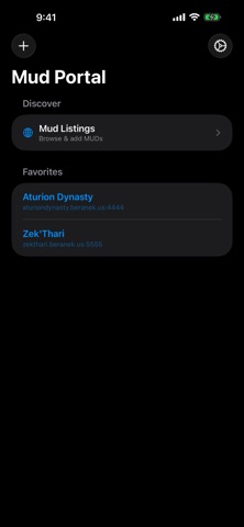 Mud Portal - MUD Client Screenshot 7 of 9