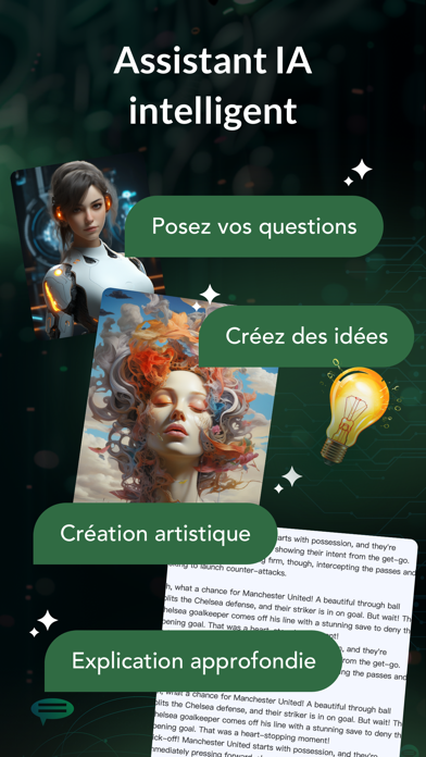 Screenshot #3 pour OnChat - Chatbot IA Francais