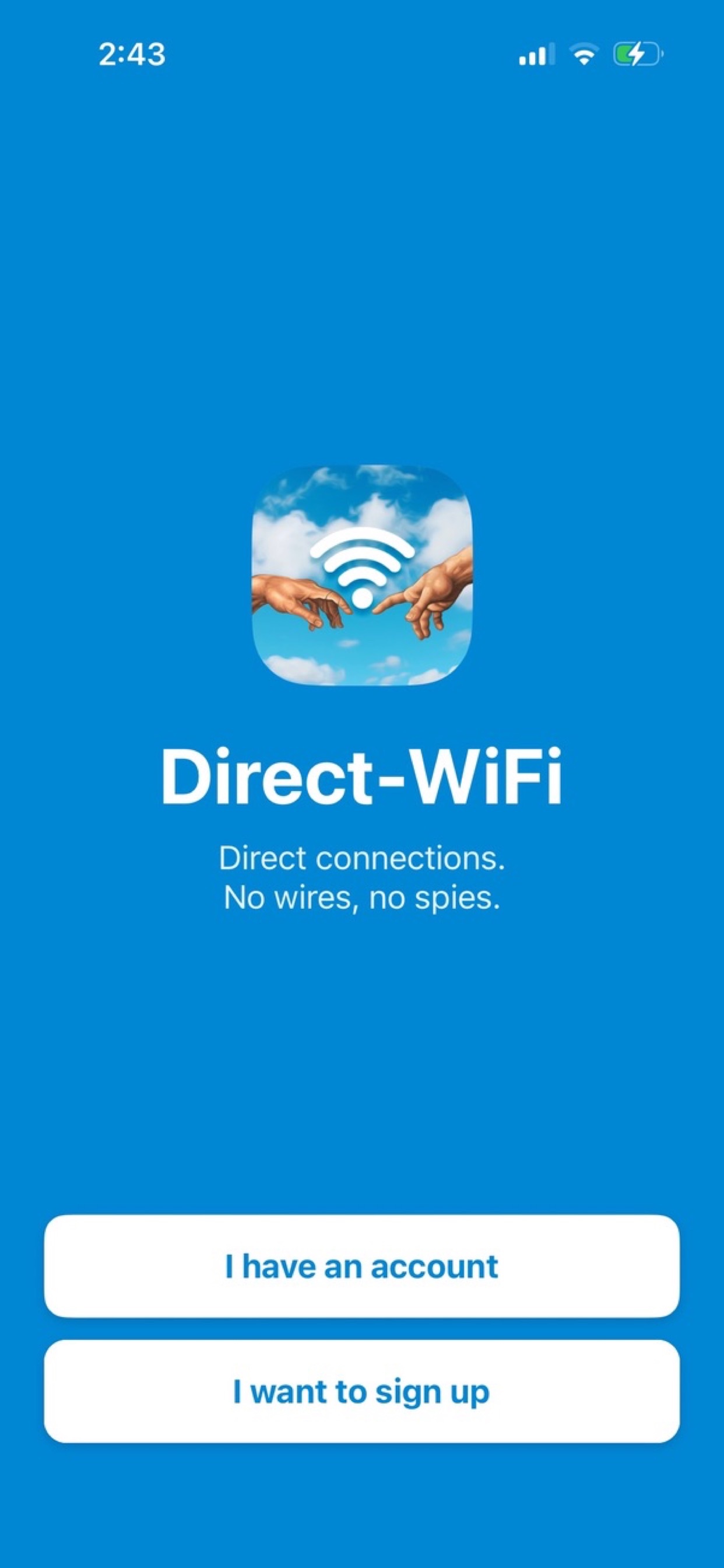 Screenshot 1 of Direct-WiFi