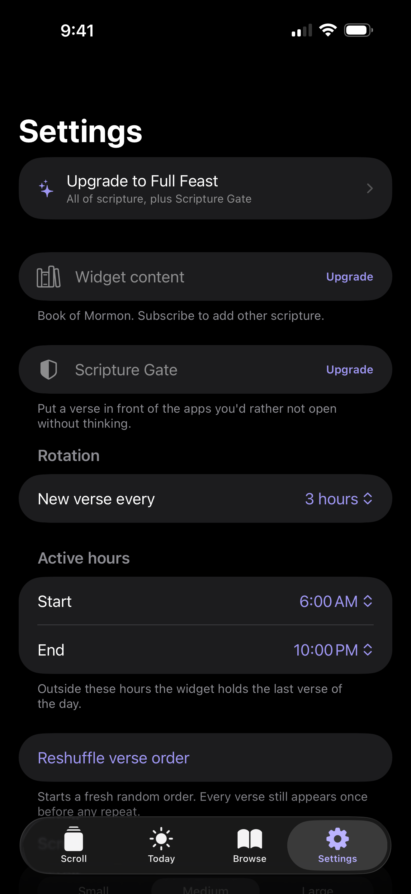 Feast: Book of Mormon Verses screenshot 9