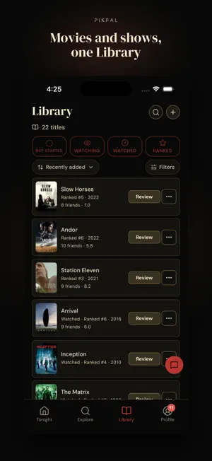 PikPal: Rank Movies & TV screenshot 3
