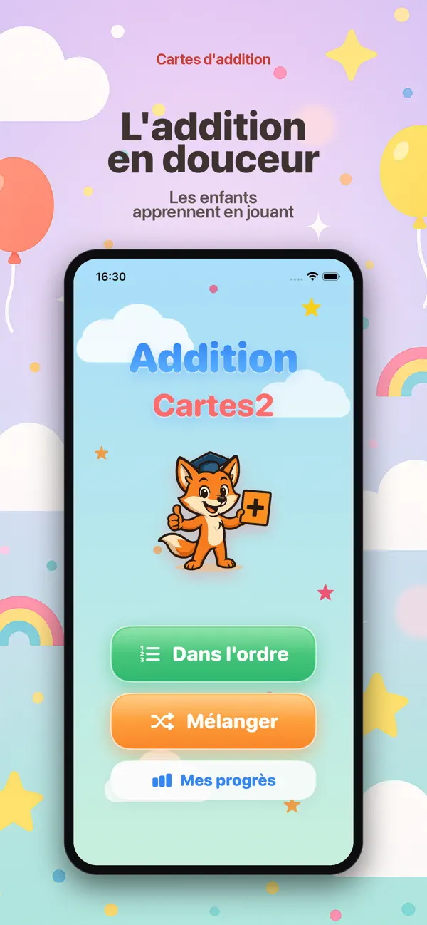 Screenshot #1 pour Cartes d'addition 2