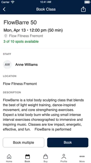 Flow Fitness Seattle screenshot 3