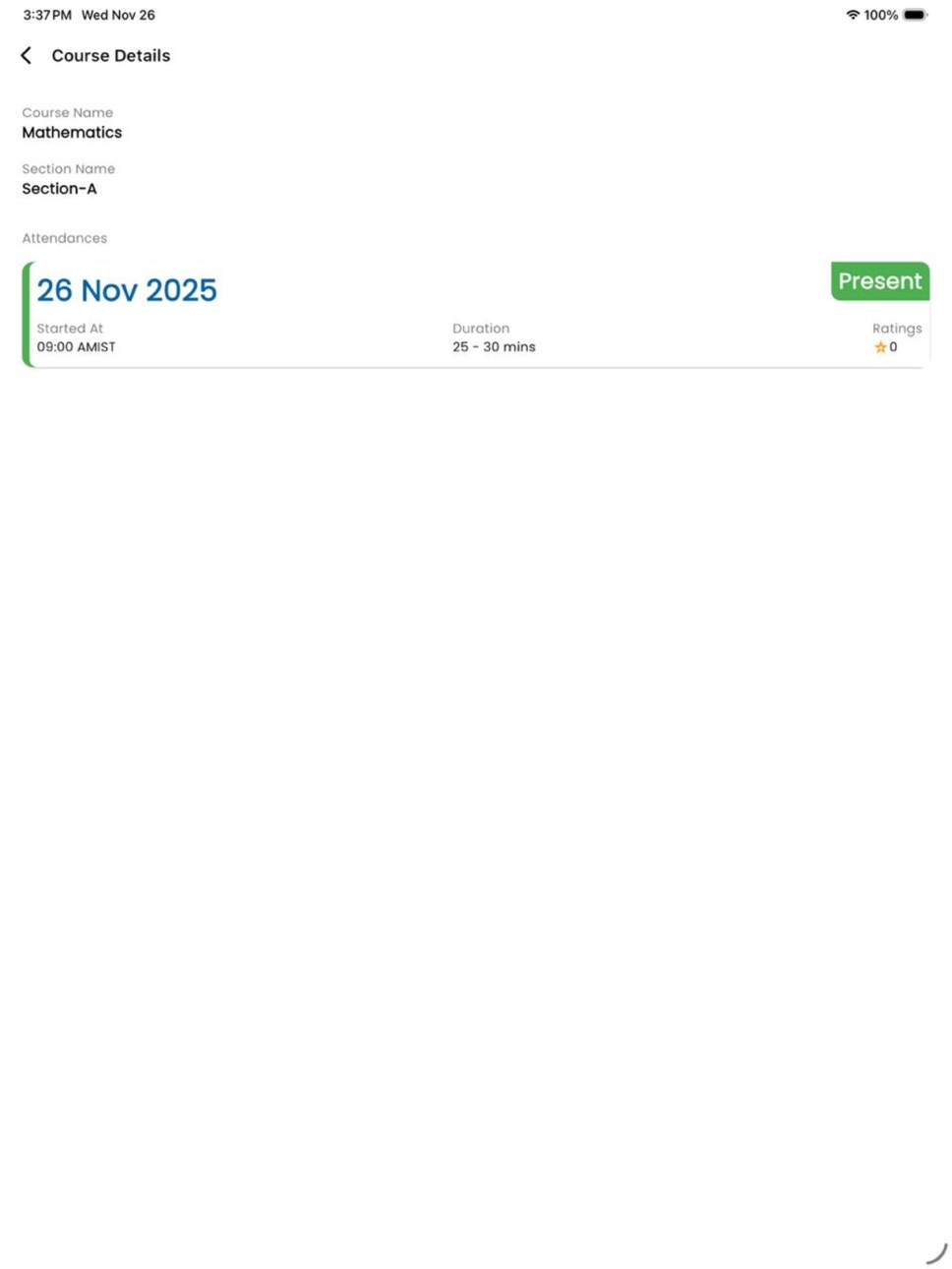 iPad screenshot