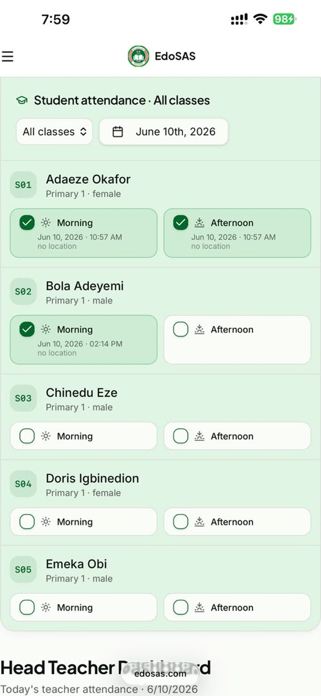 EdoSAS screenshot 5