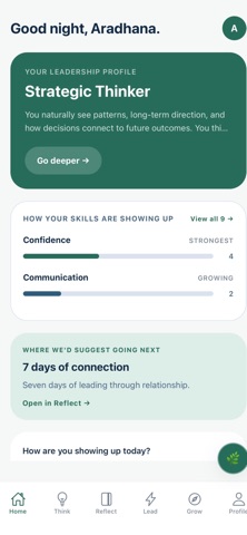 Lead with Confidence iPhone screenshot