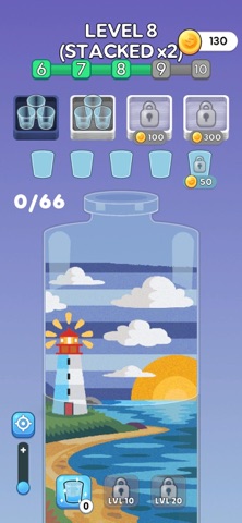Sand Bottle Art! iPhone screenshot