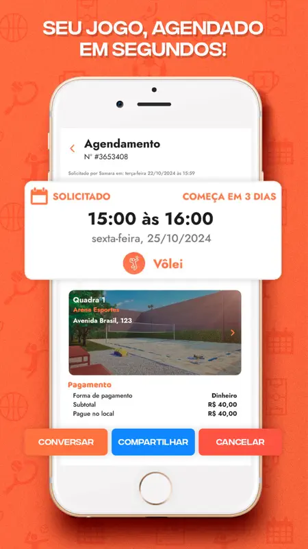 Agendei Quadras screenshot 5 of 5