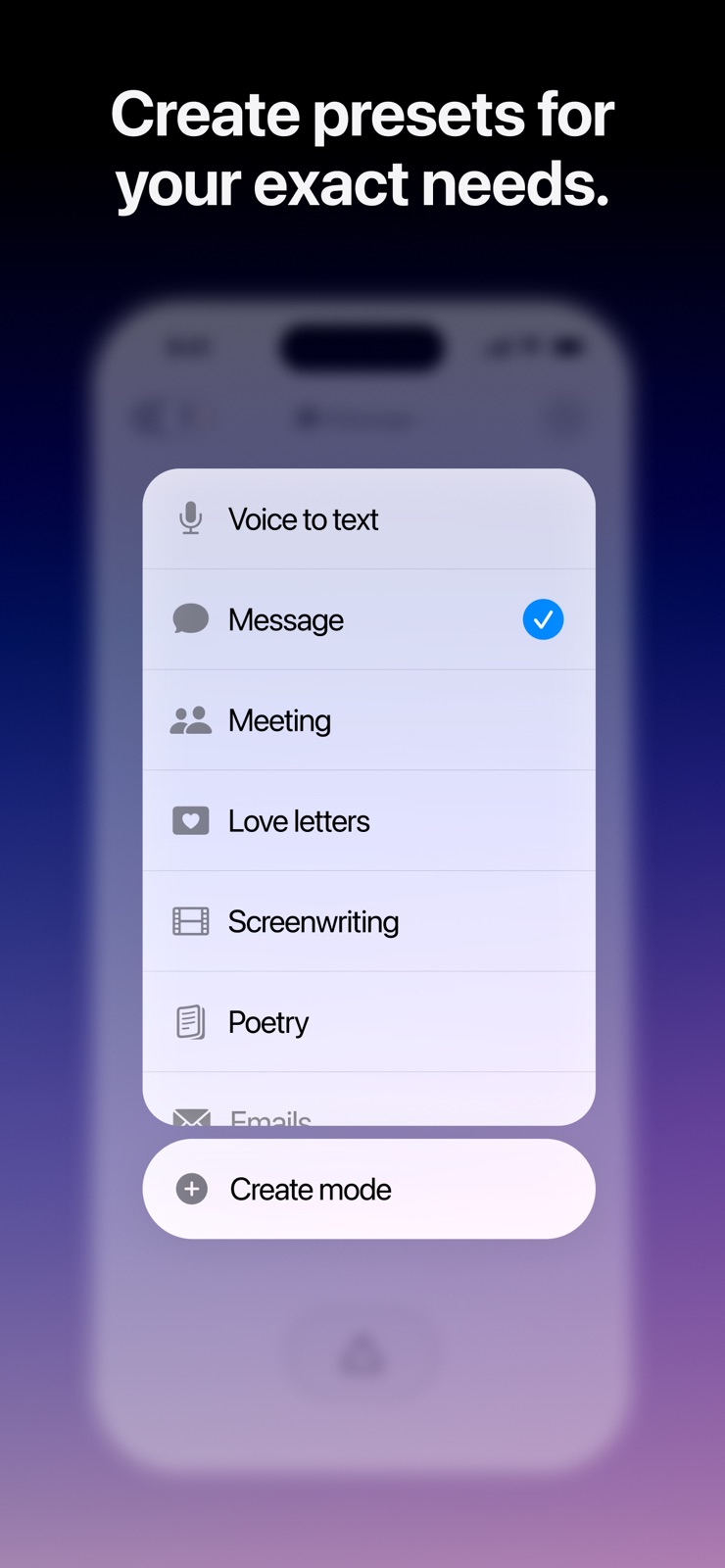 Superwhisper - AI Dictation iphone screenshot 3