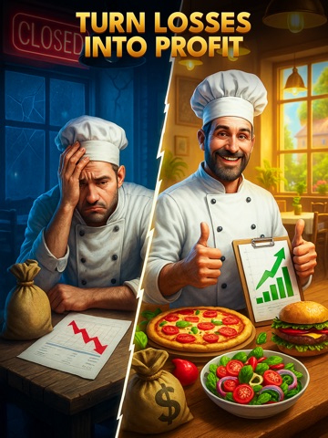 Restaurant Tycoon: Simulator iPad screenshot