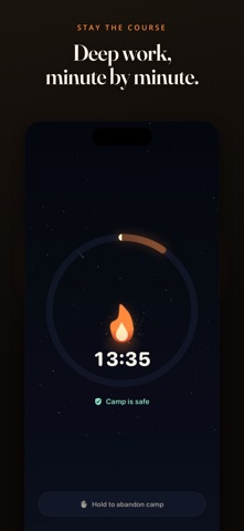 Campfire OS: Focus Timer Screenshot 4 of 6