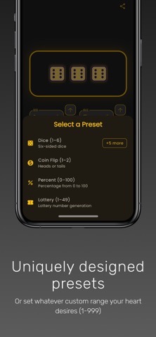 Randomizer - Roll the dice Screenshot 4 of 8
