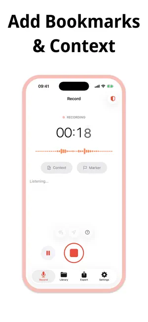 Dispatch Voice Recorder screenshot 2