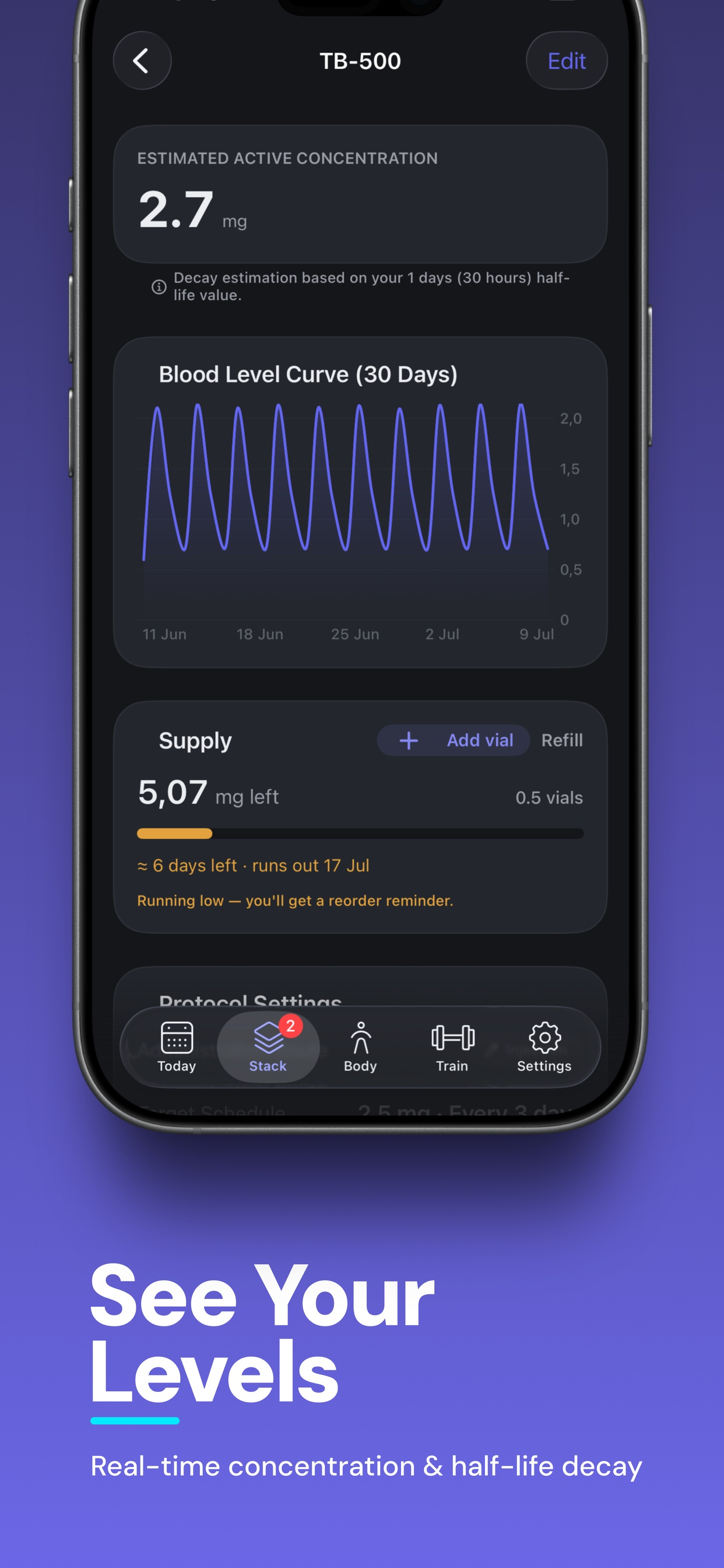 Peptide & TRT Tracker: Anre screenshot 4