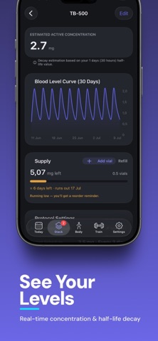 Peptide & TRT Tracker: Anre Screenshot 4 of 10
