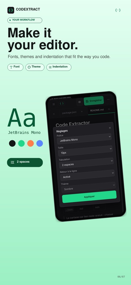 #3. Code Extractor (iOS) Por: LEDOFFYX LTD