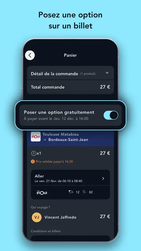 SNCF Connect: Trains & trajets screenshot 8 of 10