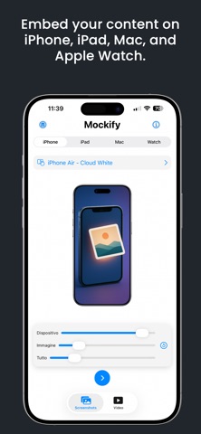 Mockify App Photo Video Mockup screenshot