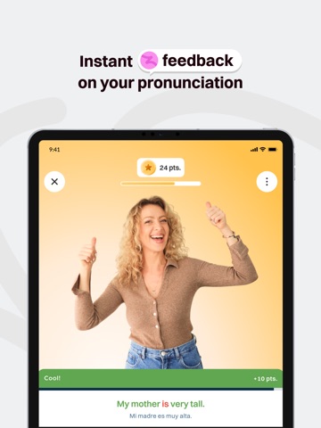 BeeSpeaker Learn English iPad screenshot 6