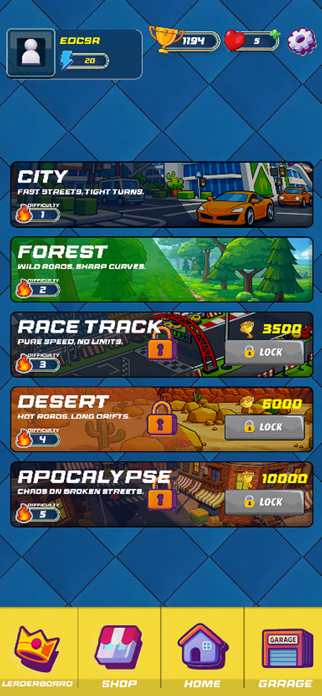 Split Speed: Two-Car Rush Screenshot 1 of 7