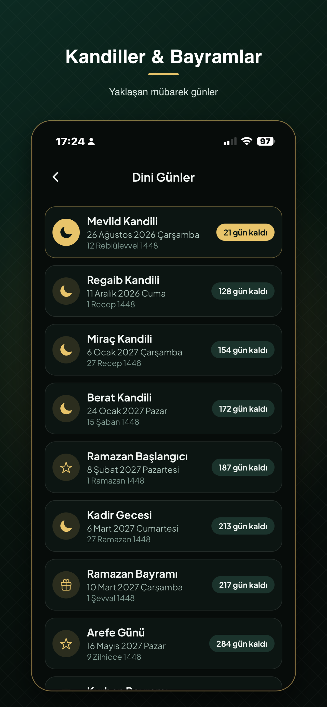 Ezan Vakti: Namaz & Kıble screenshot 8