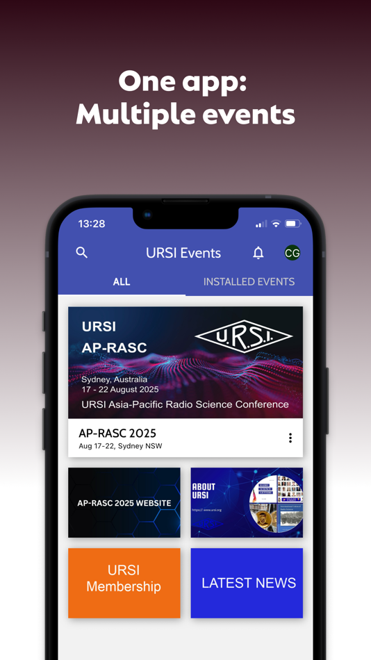 #1. URSI Events (iOS) 由: URSI Events