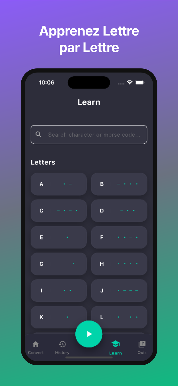 Morse Code Translator and Learn