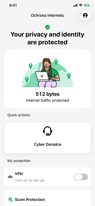 Ochrona Internetu Screenshot 1 of 8