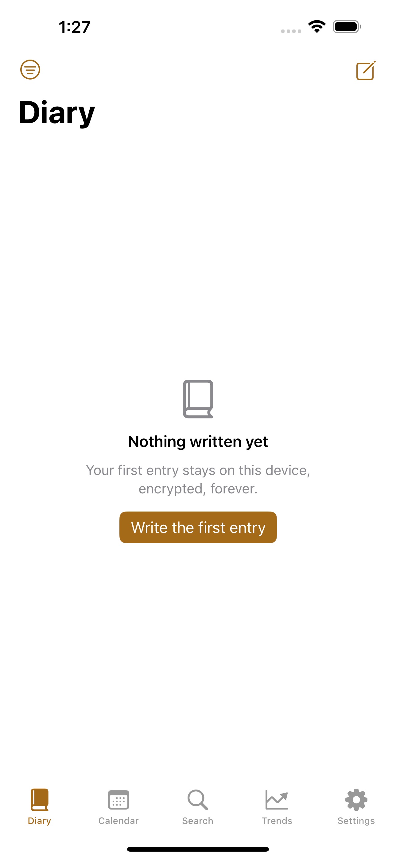Screenshot 3 of Secret Diary - Locked Journal