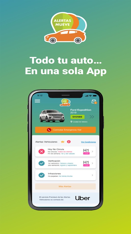 #1. Outo (iOS) 由: Mueve Ciudad