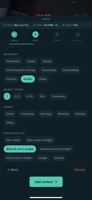 Look Up-Track & Research UAP screenshot 3