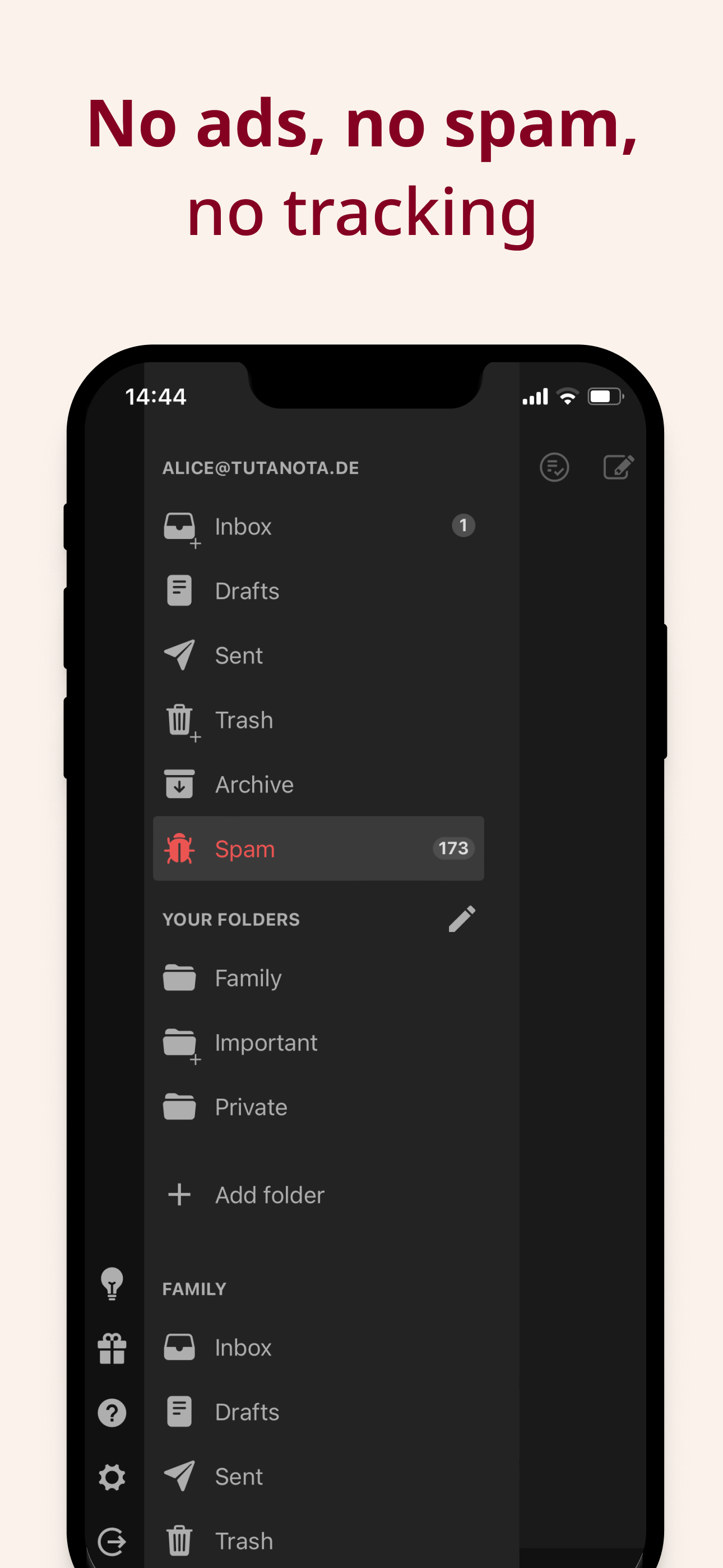 Tuta: Encrypted Private Email