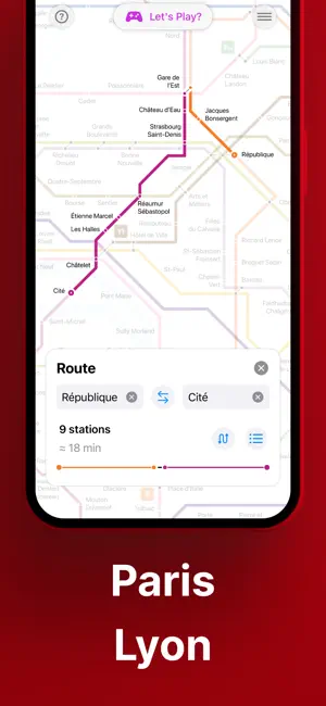 Metro France: Offline City Map screenshot 2