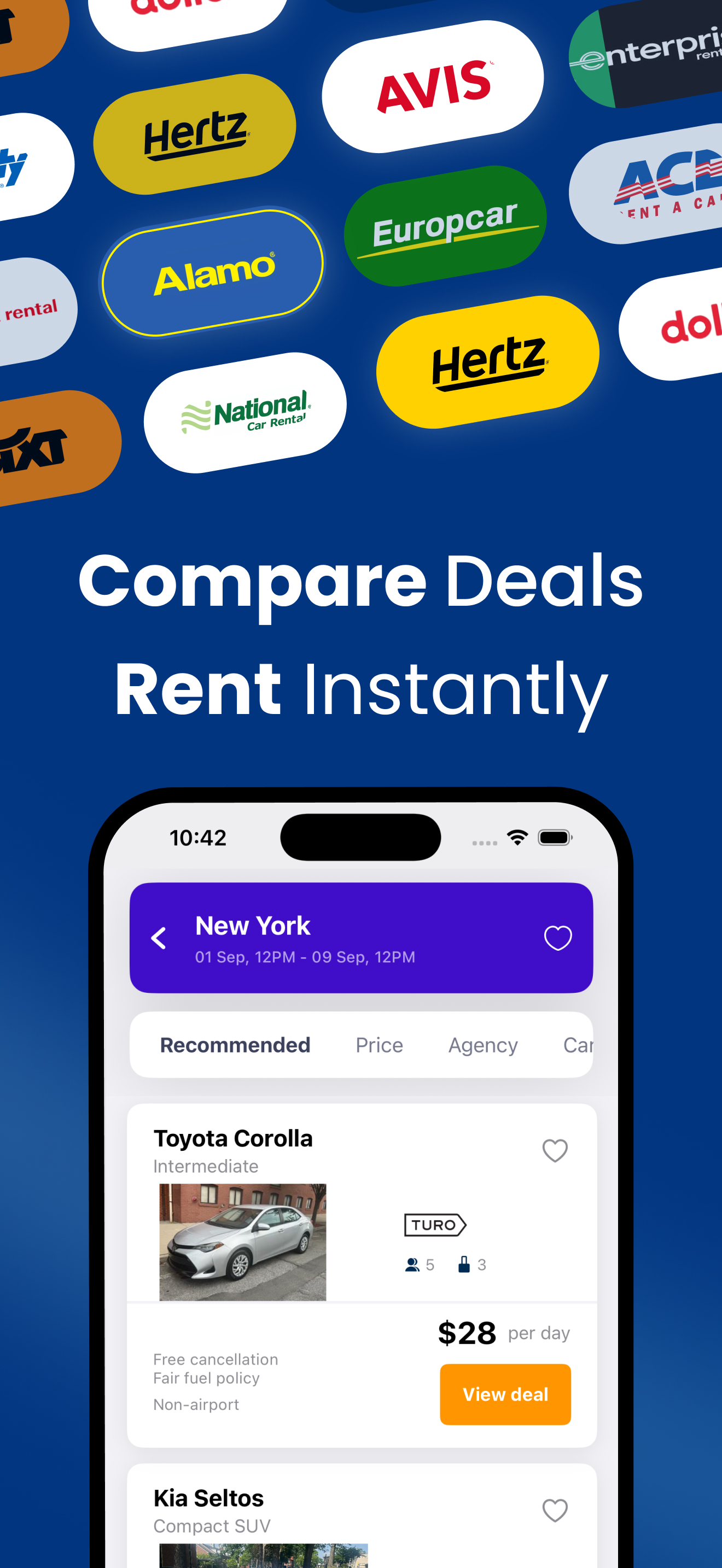 Cheap Car Rental・Cars Hire App screenshot 3