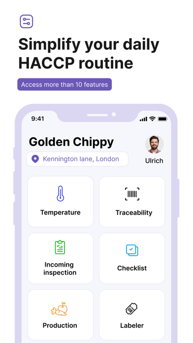 Hygie - HACCP Screenshot