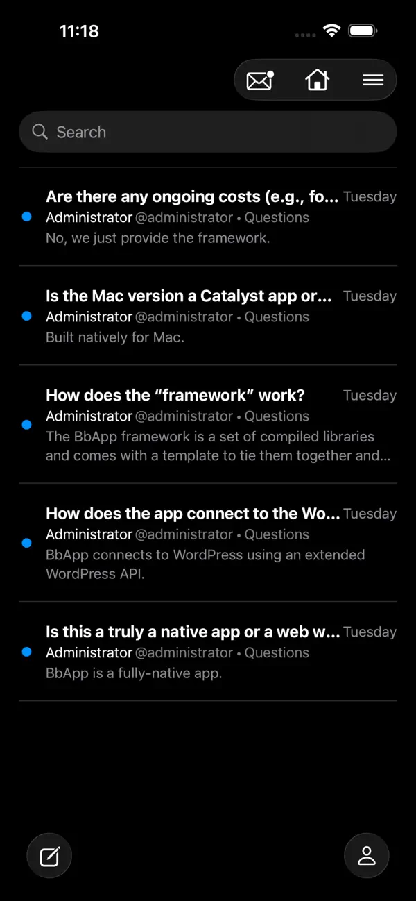 #1. TheBbApp (iOS) Tekijänä: Bb App LLC