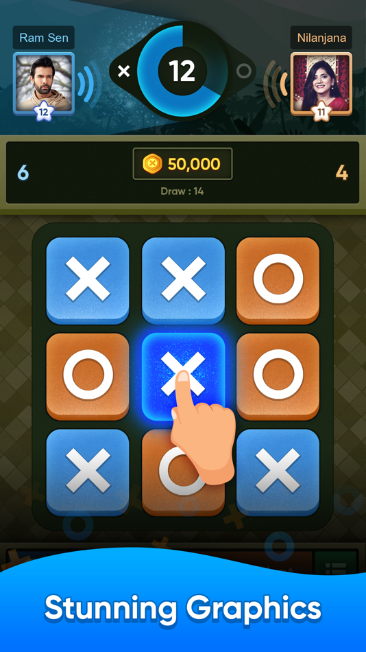 #2. Tic Tac Toe : XO Game 2 Player (iOS) 게시자: Phoenix Mind Games