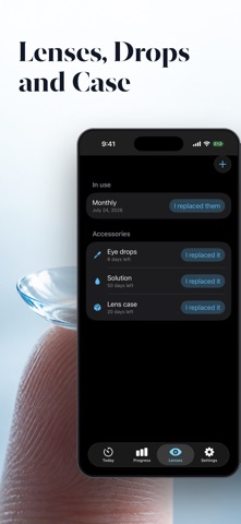 LensMinder: Contact Lens Timer Screenshot 3 of 5