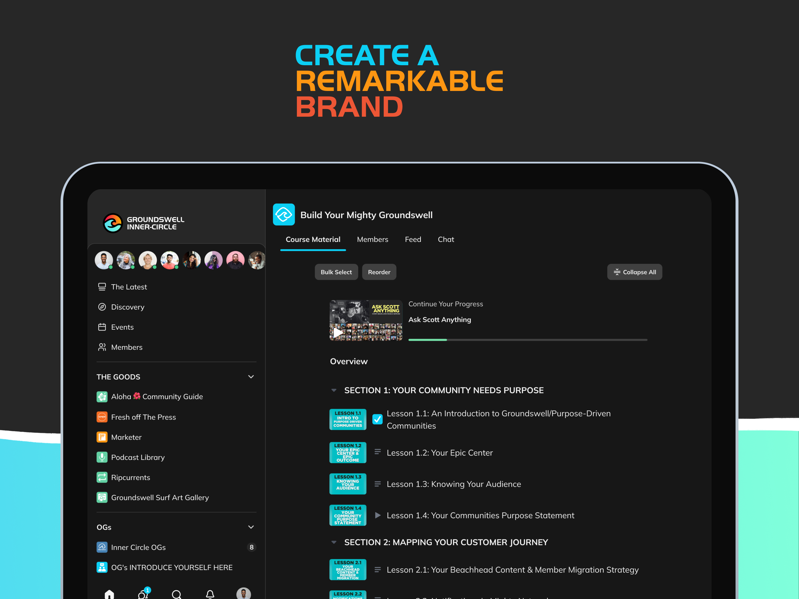 GROUNDSWELL Inner-Circle screenshot 7