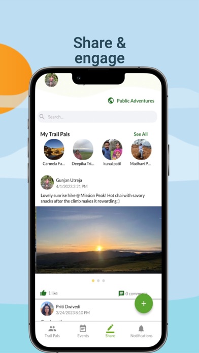 MyTrailPals Screenshot
