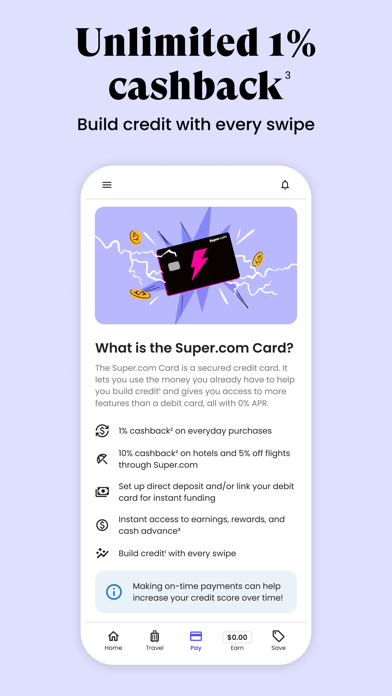 Super.com - Save, Earn, Travel Screenshot