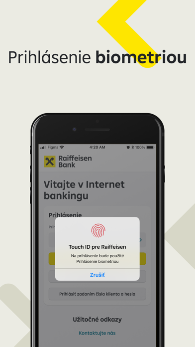 Raiffeisen Bank SK Screenshot
