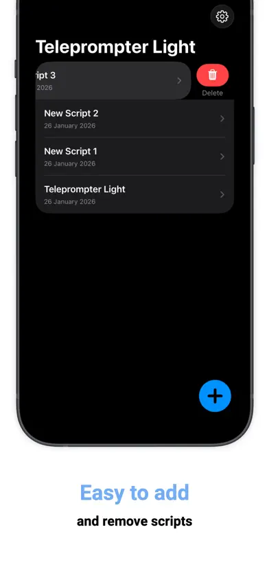 Teleprompter Light screenshot 3