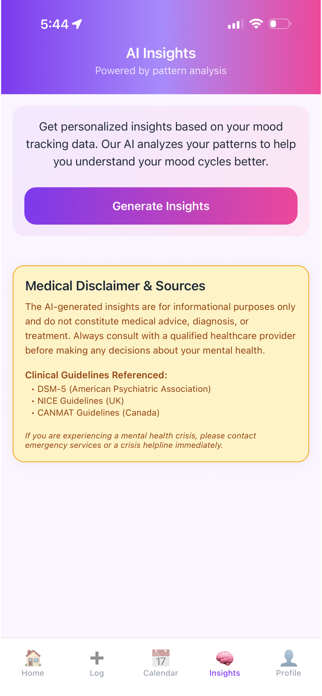 Bipolar Compass Screenshot 1 of 3