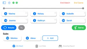 Coachr Volleyball Stats screenshot 2