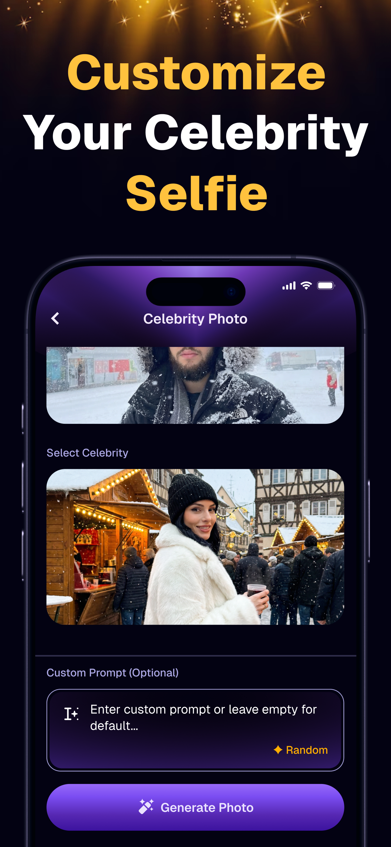 Celebrity Selfie - Celebifi AI